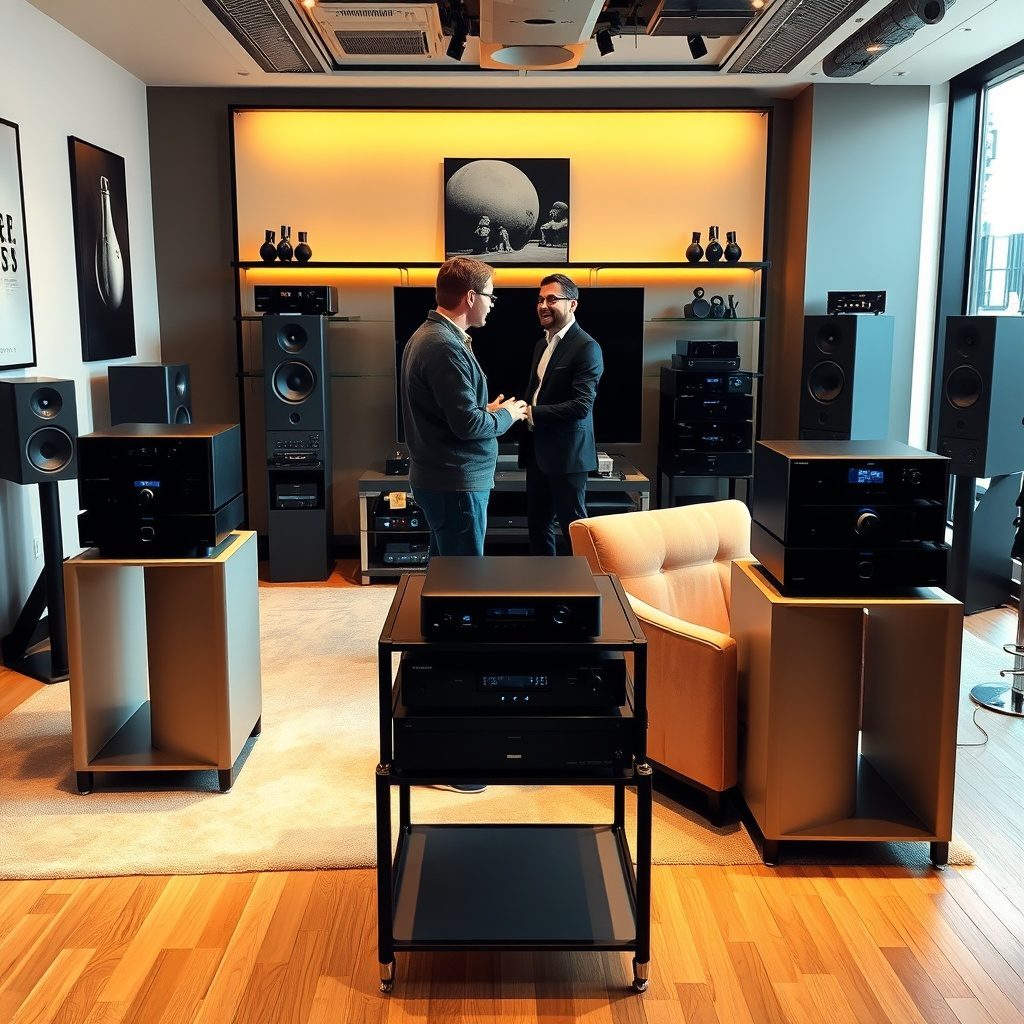 High-fidelity audio equipment