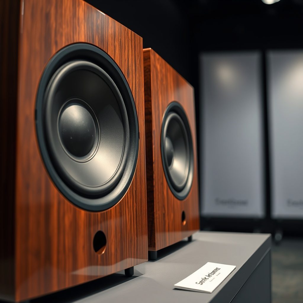 High-fidelity speaker pair